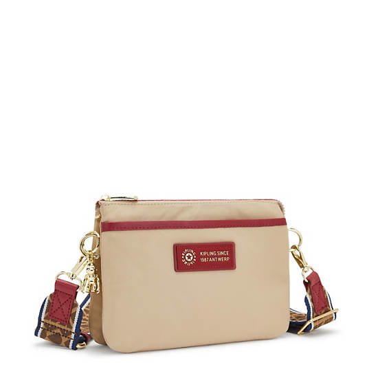 Kipling Riri Mode Crossbodytassen Beige | BE 1218WN